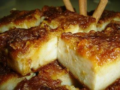 Receita de Pudim de Pão Velho