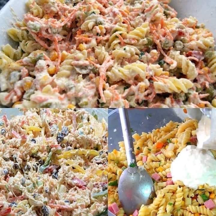 Salpicão de Macarrão Prático
