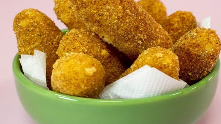 Croquete Rápido de Queijo: Crocância e Sabor em Cada Mordida