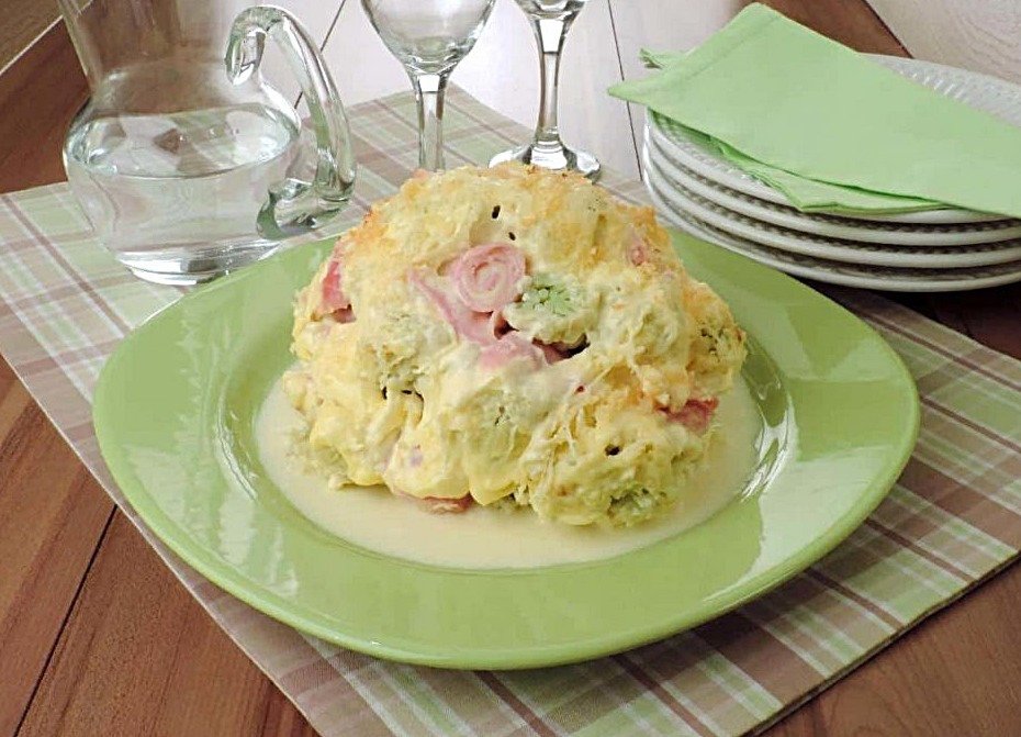 Couve-Flor Recheada: Um Prato Cremoso e Cheio de Sabor