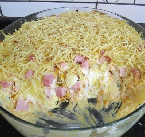 Torta de Frango com Milho e Presunto: Uma Delícia Cremosa e Irresistível