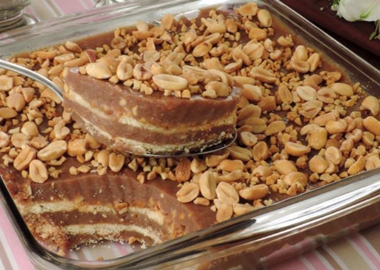 Pavê de Paçoca com Amendoim Irresistível: Uma Sobremesa para Apaixonar