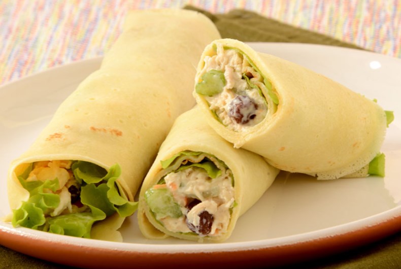 Panqueca de Salpicão: Um Prato Cremoso e Refrescante
