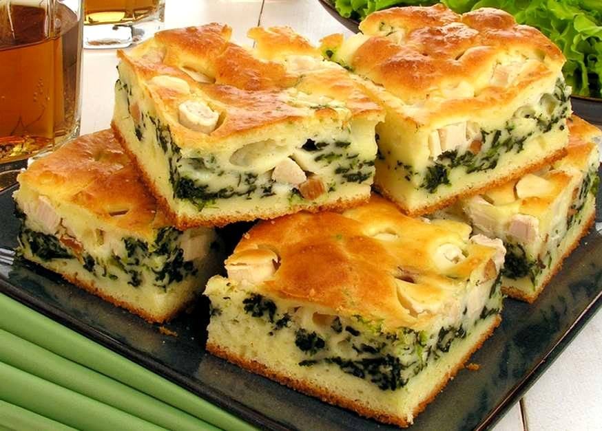 Torta de Palmito com Espinafre e Bacon: Uma Delícia Versátil e Saborosa