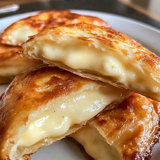 Pastel de Queijo Super Crocante e Cremoso 🧀✨